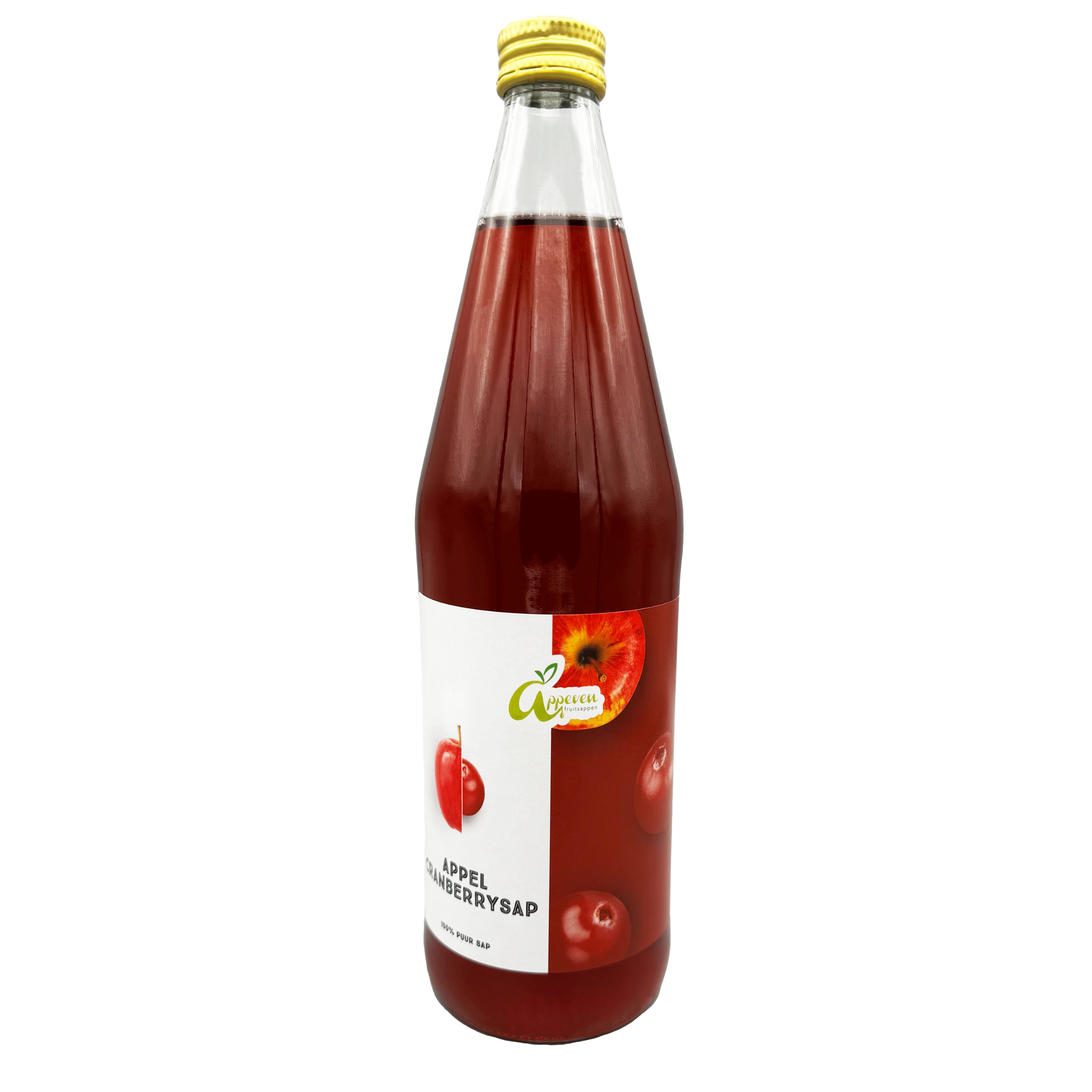 Appel cranberrysap 75-25% (75cl)