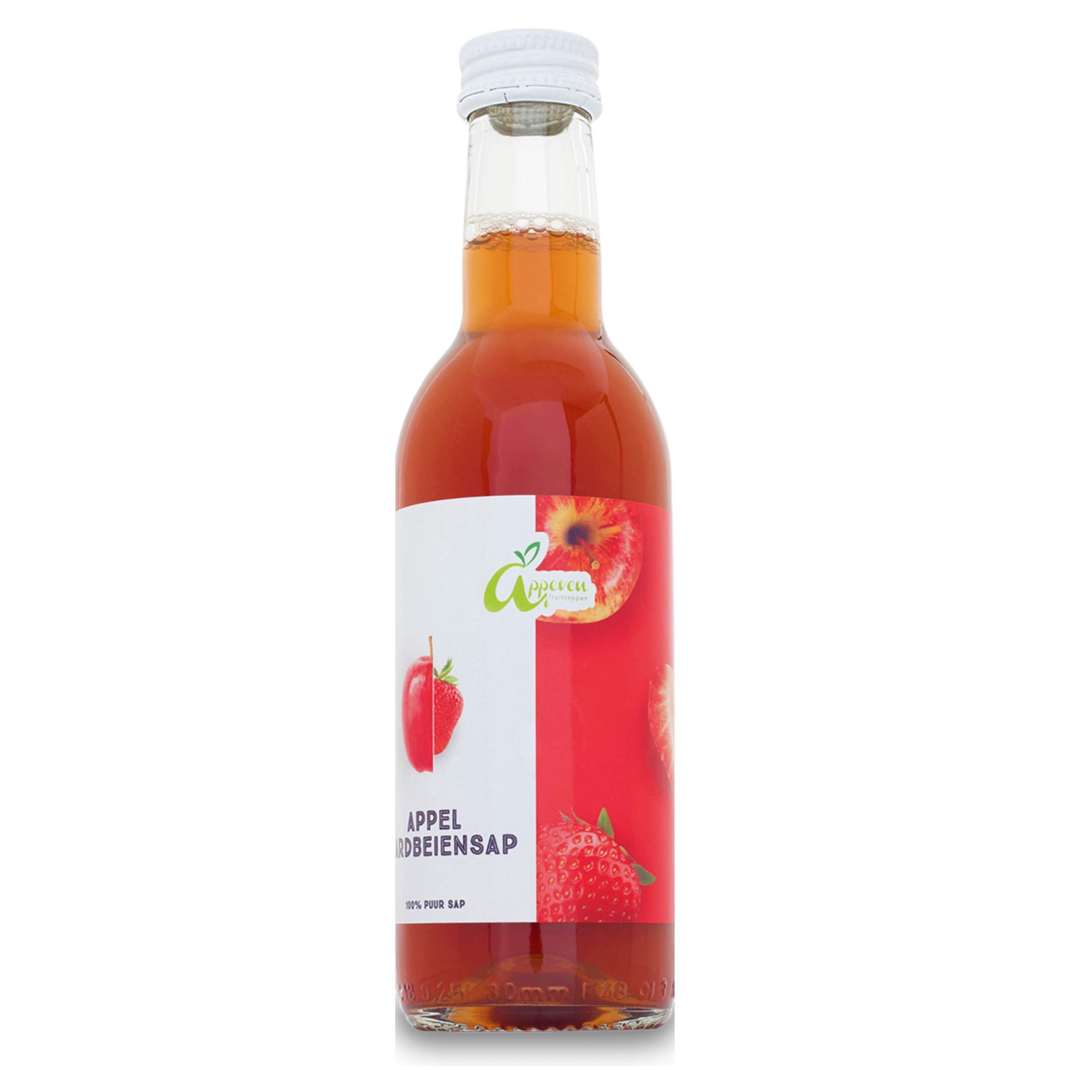 Appel aardbeiensap 75-25%