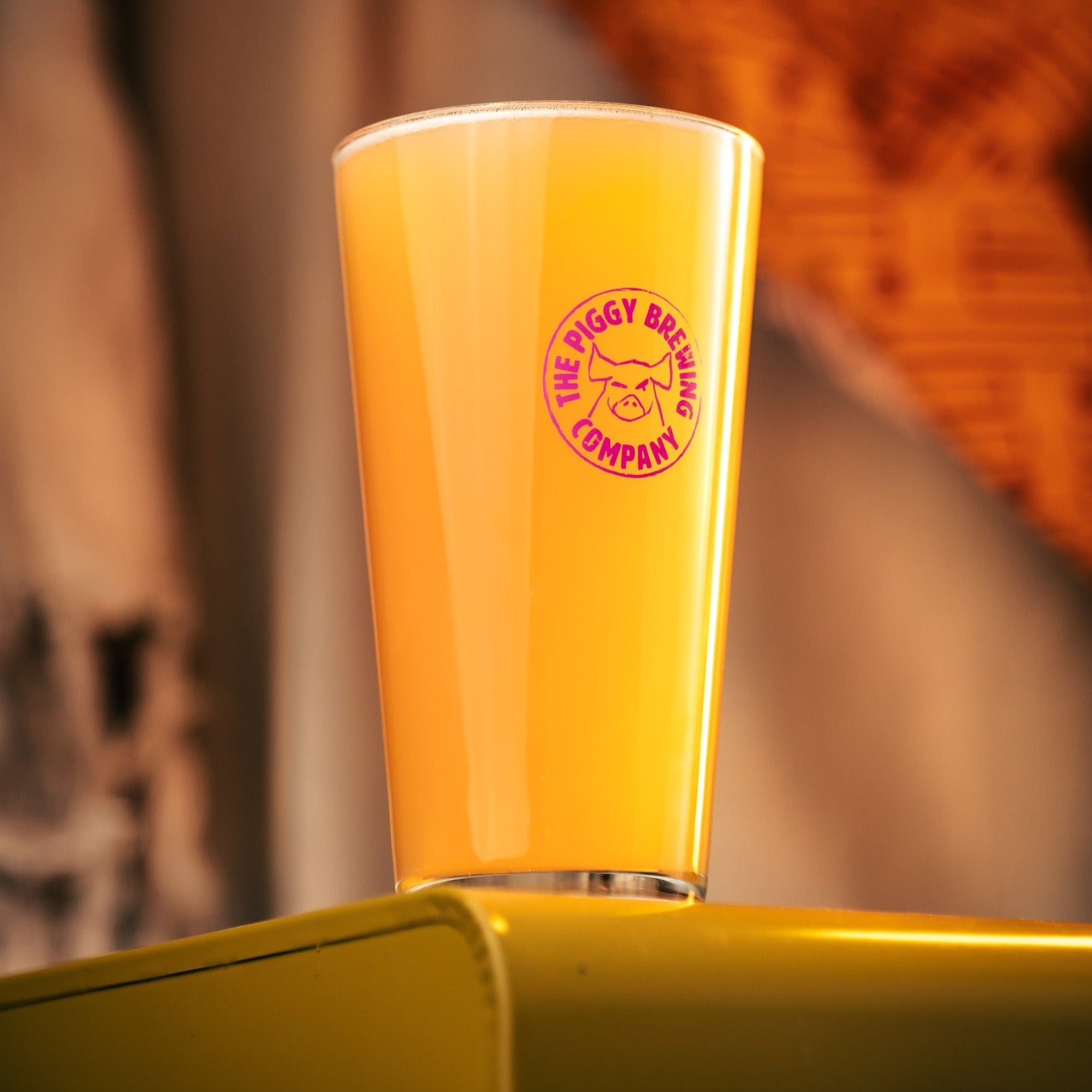 The Piggy Brewing Co Pint Glass