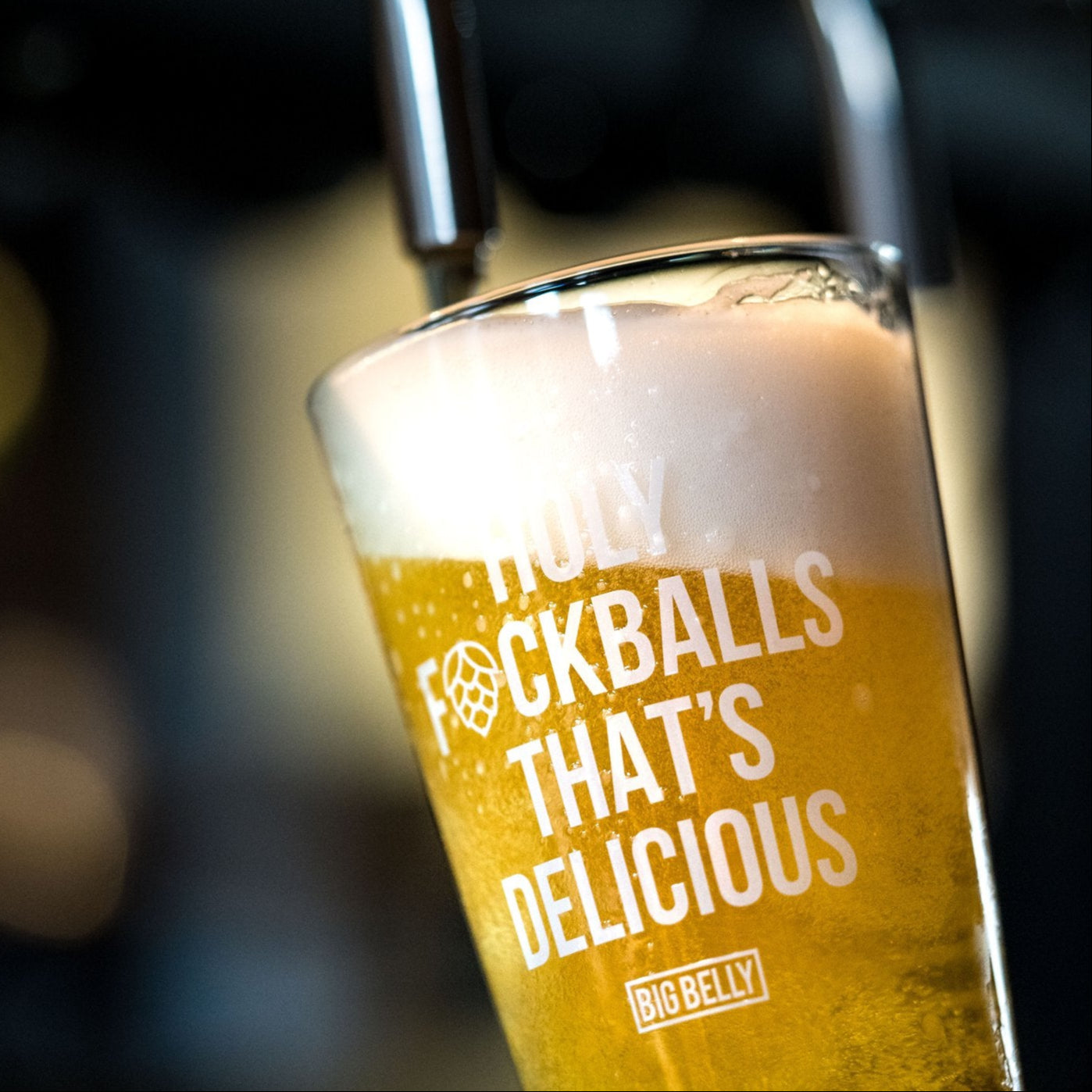 Big Belly Brewing Glass
