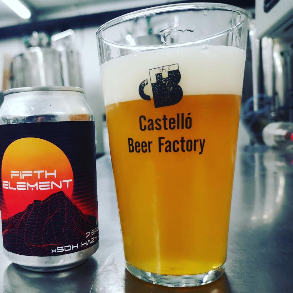 Castelló Beer Factory Glass