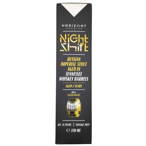 Night Shift Vintage 2024 - Russian Imperial Stout Aged In Tennessee Whiskey Barrels