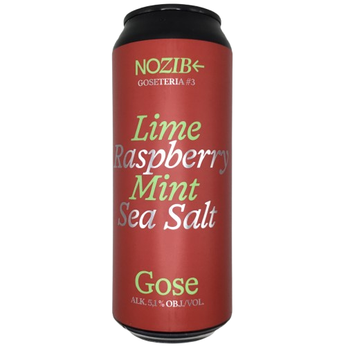 GOSETERIA #3 Lime + Raspberry + Mint + Sea Salt
