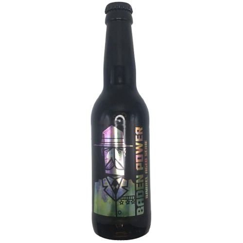 Baden Power IS Bourbon Barrel Aged with coffee
