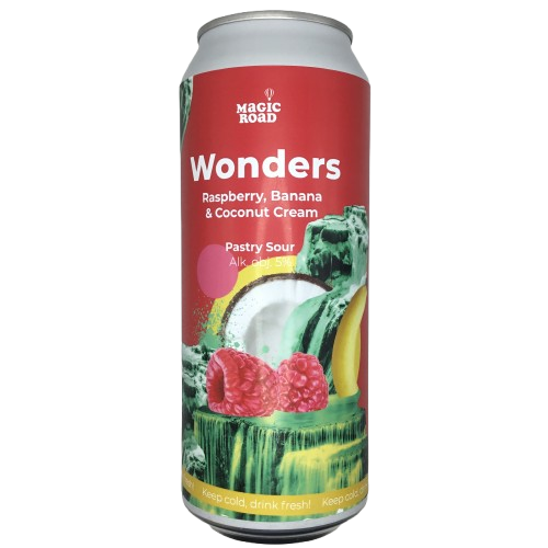 Wonders - Raspberry, Banana & Coconut Cream