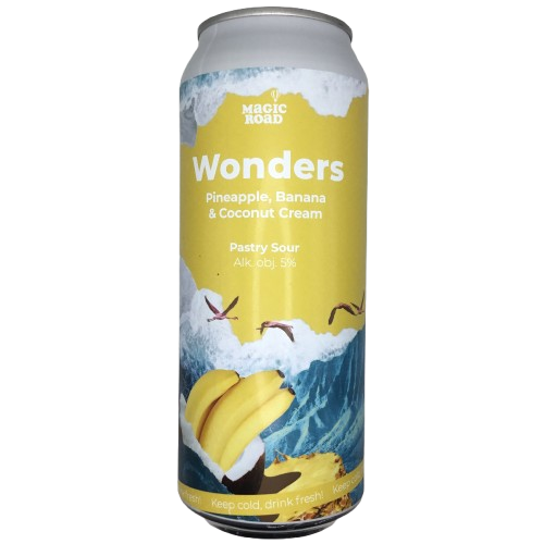 Wonders - Pineapple, Banana & Coconut Cream