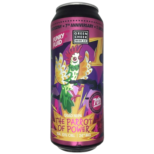 The Parrot of Power (collab Green Cheek)