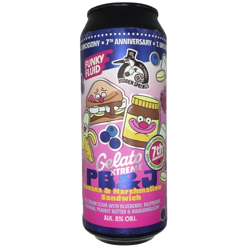 Gelato XTREME: PB&J Banana & Marshmallow Sandwich (collab Hidden Springs)