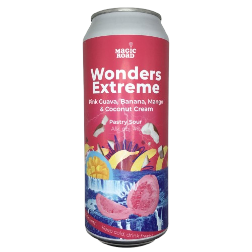 Wonders Extreme - Pink Guava, Mango, Banana, Coconut Cream