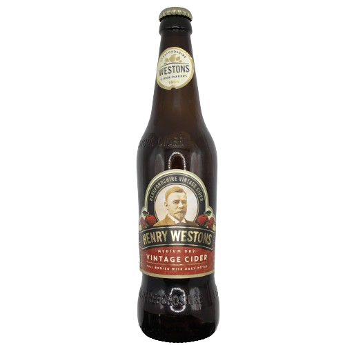 Henry Westons Medium Dry Vintage Cider (6.5%)